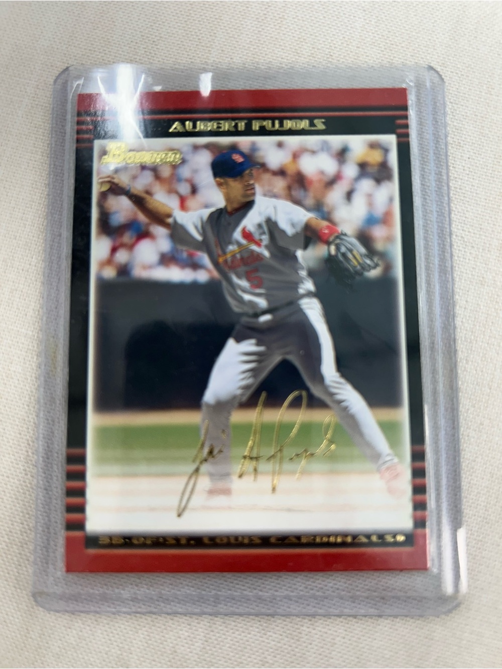2002 Bowman Albert Pujols